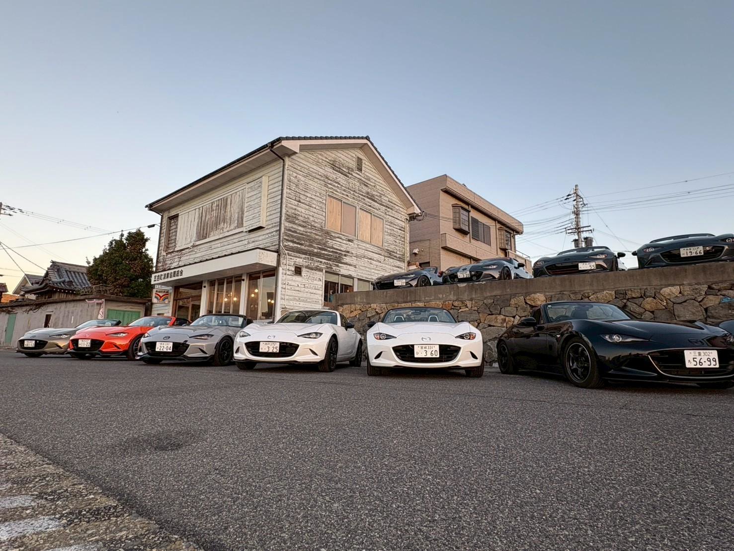 夕暮れのサンセットライン